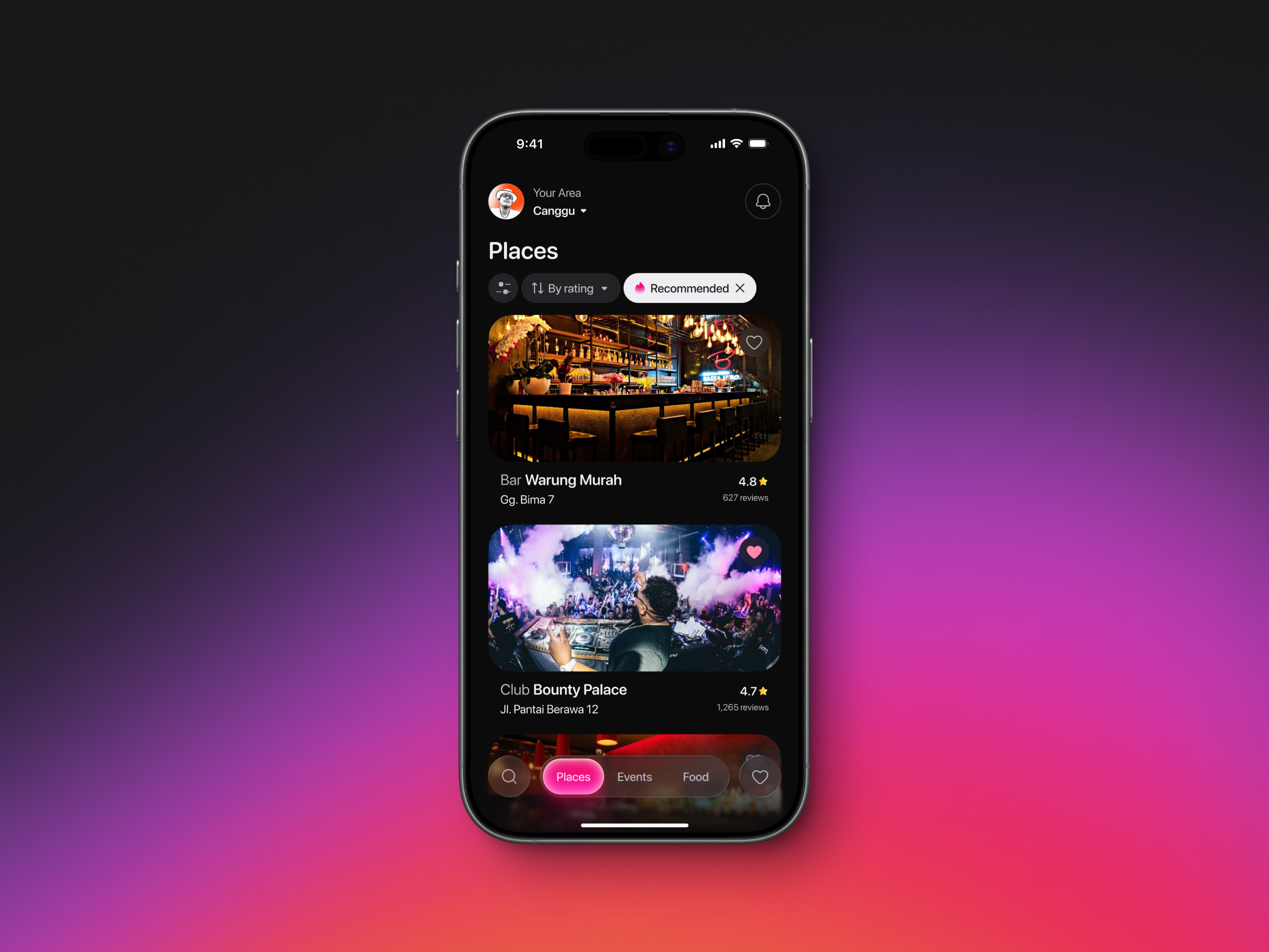 Mobile UI Shot catalog dark figma glass mobile ui