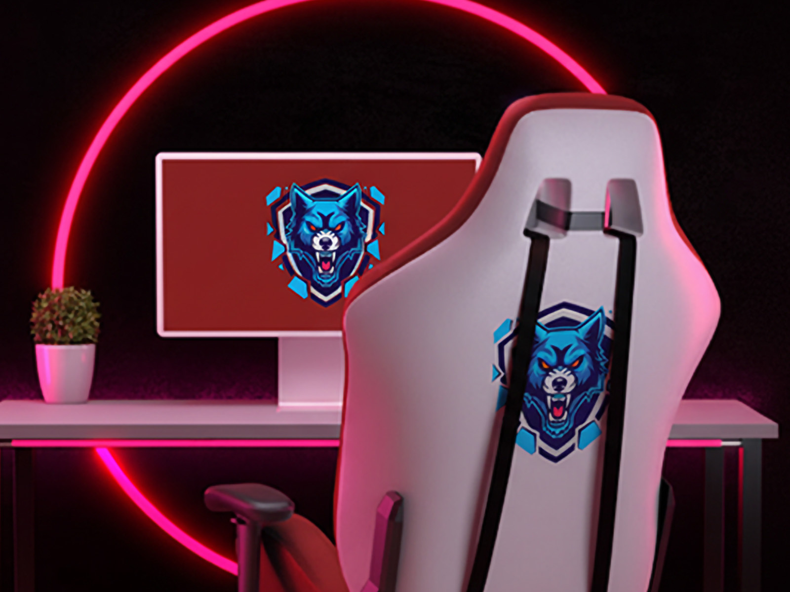 Example of Custom Mascot Logo For Esports