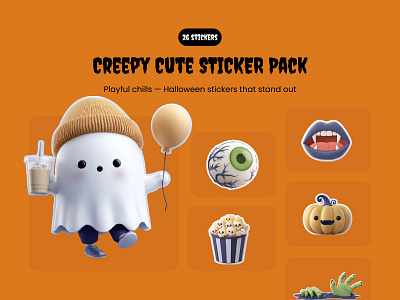Creepy-Cute Halloween Pack icons