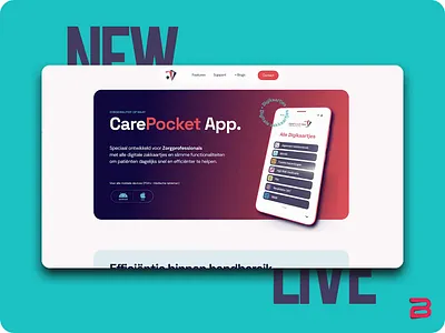 Web Design | Website ©CarePocket App branding product design ui web design