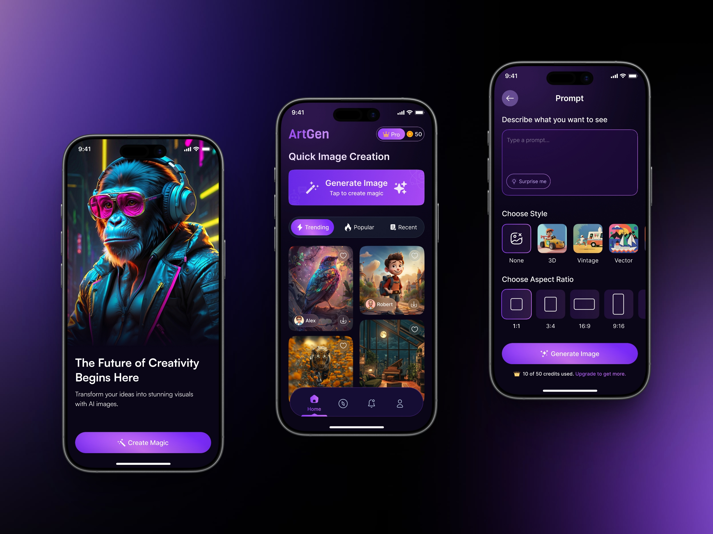 AI Image Generation App Design ai ai animation ai app ai design ai generator app ai image generation app design ai image generator ai mobile app ai tool design ai web app design art generator artgen artificial intelligence artificial intelligence app digital art generate image image generation mobile app product design srsoumik
