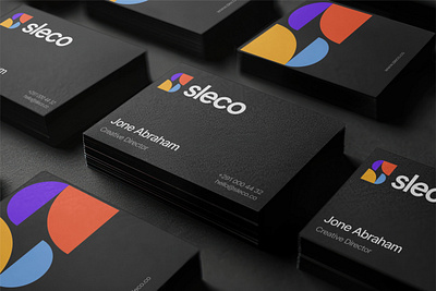 Sleco Logo & Brand Identity abstract logo brand guidelines brand identity brandbook branding branding design design letter mark logo logo design logo mark logo type modern logo saas logo startup branding visual identity