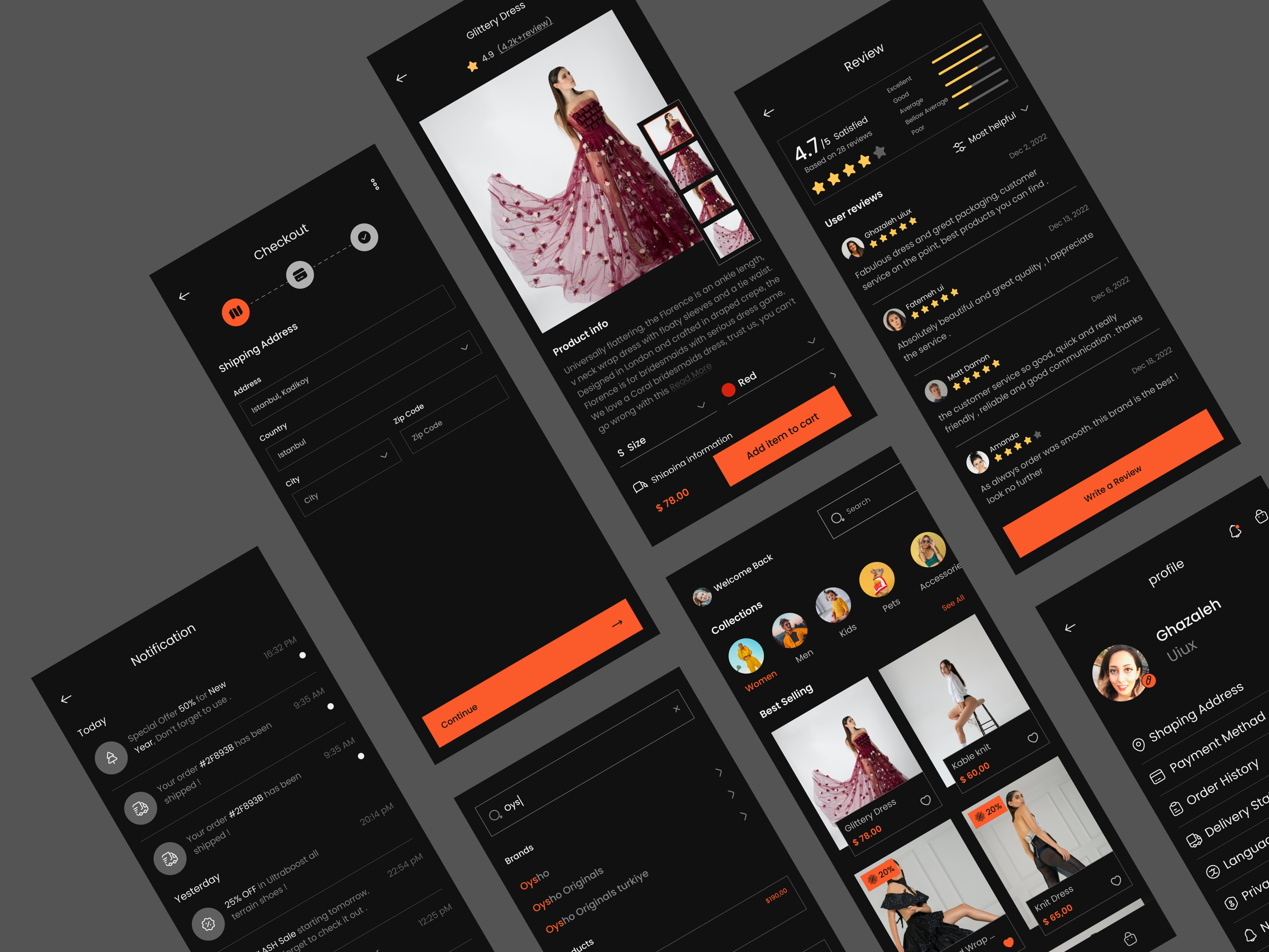 Example of Essential App Design (10 Screens)