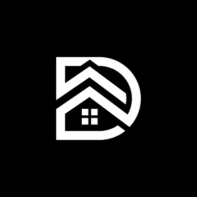 D Real Estate Logo branding creative design d d real estate logo design dlogo illustration latter logo logo logodesign minimal real estate