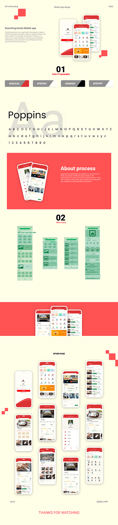 Searching Kerala - Mobile app UI/UX Design app design app ui e commerce app kerala app mobile app mobile design ui ui and ux uiux