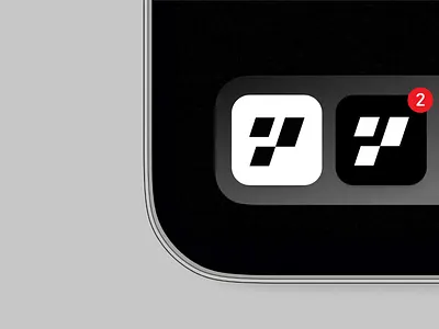 Plabo - P letter App Icon abstract logo app design app icon brand design brand identity branding geometric logo letter logo logo logo designer logo type logomark logos minimalist logo modern logo p icon p letter p logo p monogram sports logo