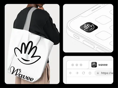 Wavee – Friendly Communication Brand Logo Design aero design brand identity branding communicationapp design friendly brand letter mark logo logo and branding logo design minimal modern design platfrom logo redesign smile brand social media logo social platfrom techbranding visual design