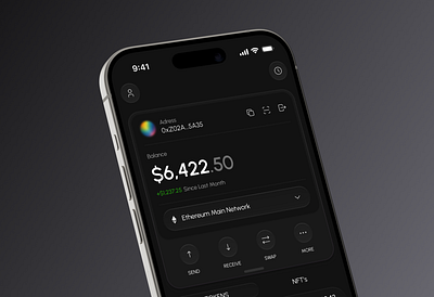 Spectra Wallet — Mobile Application 2025 app application crypto mobile money ui uiux wallet
