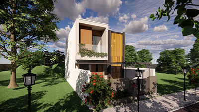 Acclimate House: 3D house design 2d 3d animation architecture autocad branding design garden graphic design home house interieur interieur design modeling motion graphics real estate rendering sketchup ui web site