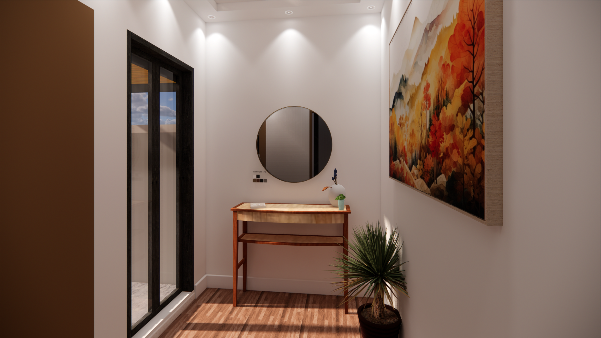 Example of 3D Architectural Modeling