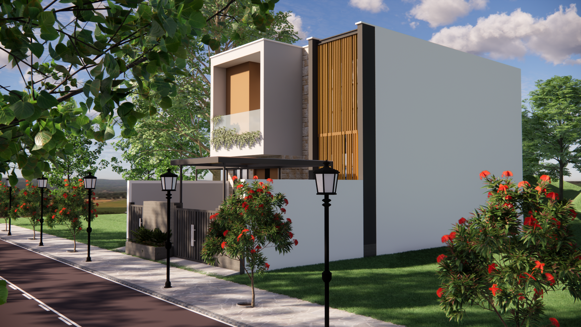 Example of 3D Architectural Modeling