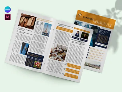 Newsletter layout journal