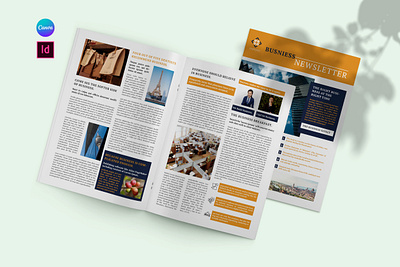 Newsletter layout journal