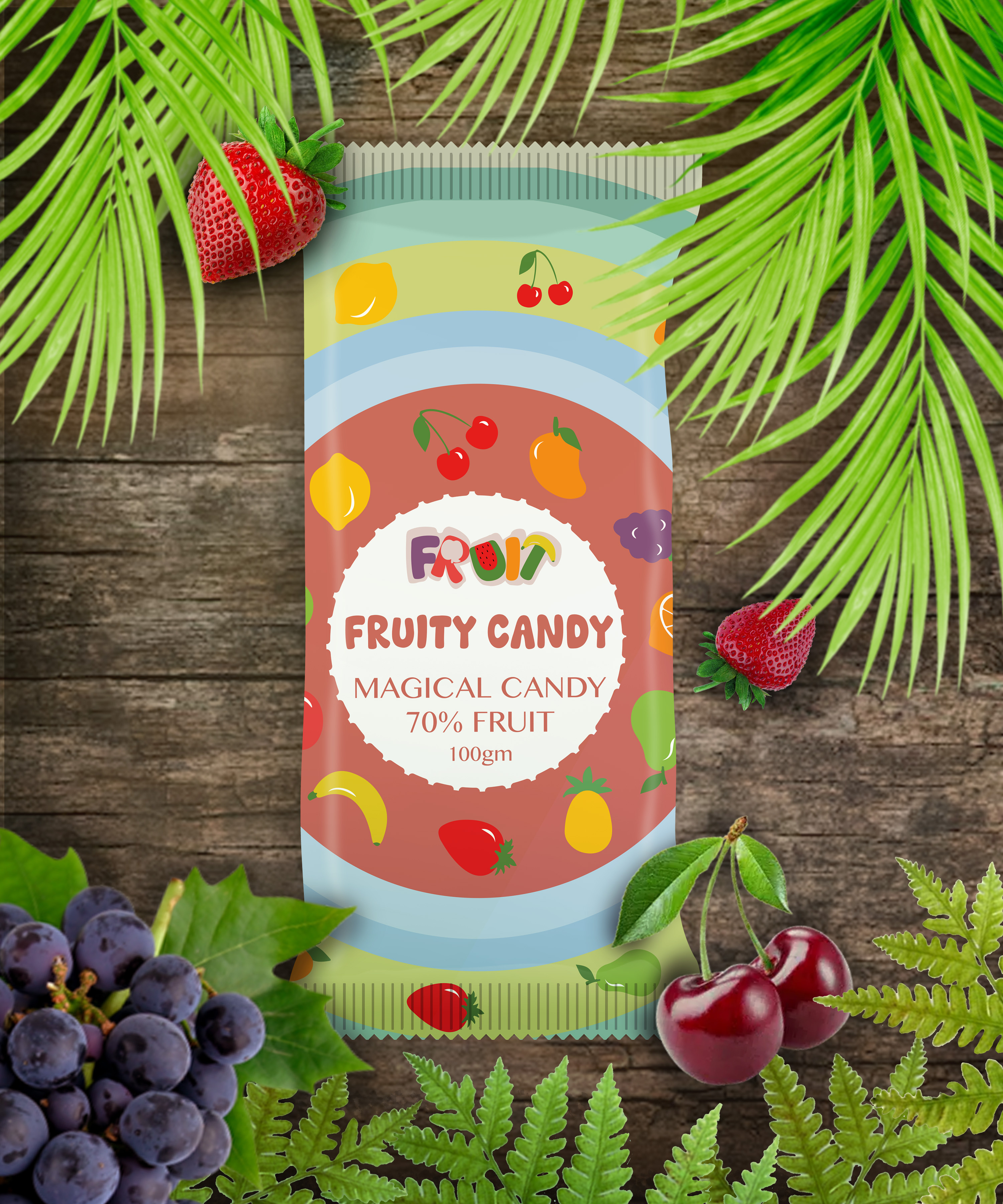 Chocolate Packaging branding chocolate packaging fruit fruit chocolate packaging fruits graphic design illustration illustrator logo packaging vector