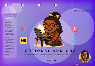 OPTIONAL ADD-ONS UI PACK TEMPLATE