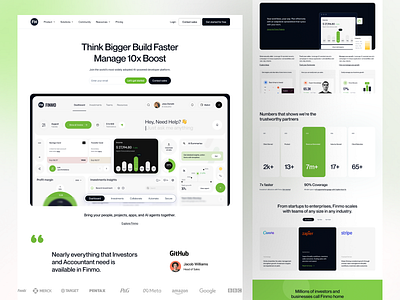 Finmo Saas Website Design interfacedesign landingpage saas software uiuxdesign uxdesign web ui webdesign website