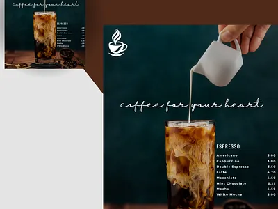 Coffee Shop branding canva coffee coffee menu coffee shop content creator content design design facebook ad facebook post freelancer graphic design instagram feed instagram post marketing social media social media marketing twitter post twitter tweet