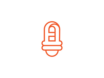 Minimal A Bulb Logo a alphabet bulb creative electric energy idea initial innovative inspiration intelligence lamp letter light logo minimilist monogram premade logos tech technology
