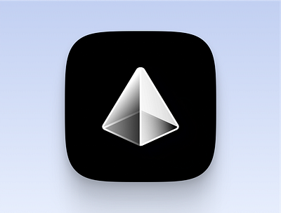 Lucent App Icon app app ion art block branding design graphic design icon illustration ios prism ui