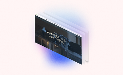 Sauna Calm and Minimalist branding cozy earthy minimalist relax sauna slow sauna website