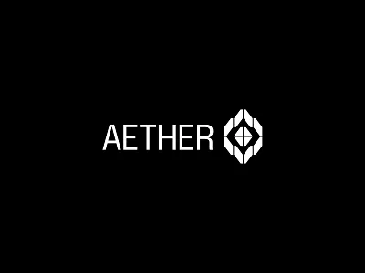 AETHER abstract logo modern
