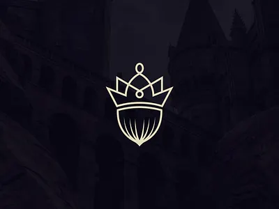 Logo Crown Oak branding crown design dynasty estate graphic design illustration logo oak oak seed royal seed vector vintage