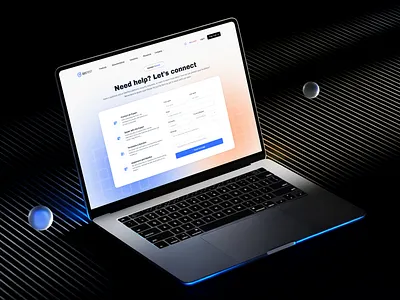 Contact Us Page Design ui