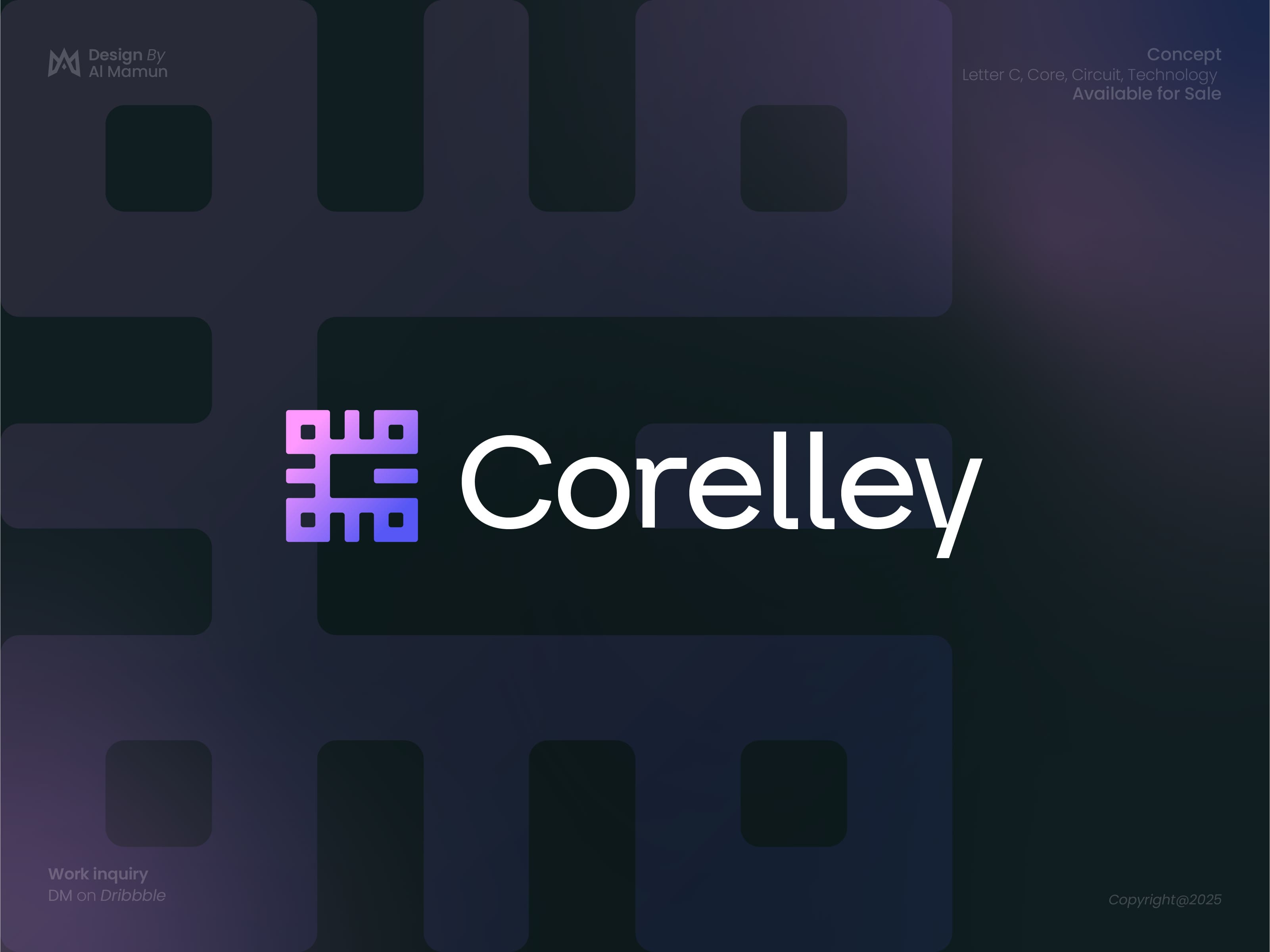 Abstract Letter C Technology Logo abstract logo branding c logo circuit logo core logo gradient identity letter c logo logo logo design logo designer logo icon modern logo software tech logo technology timeless
