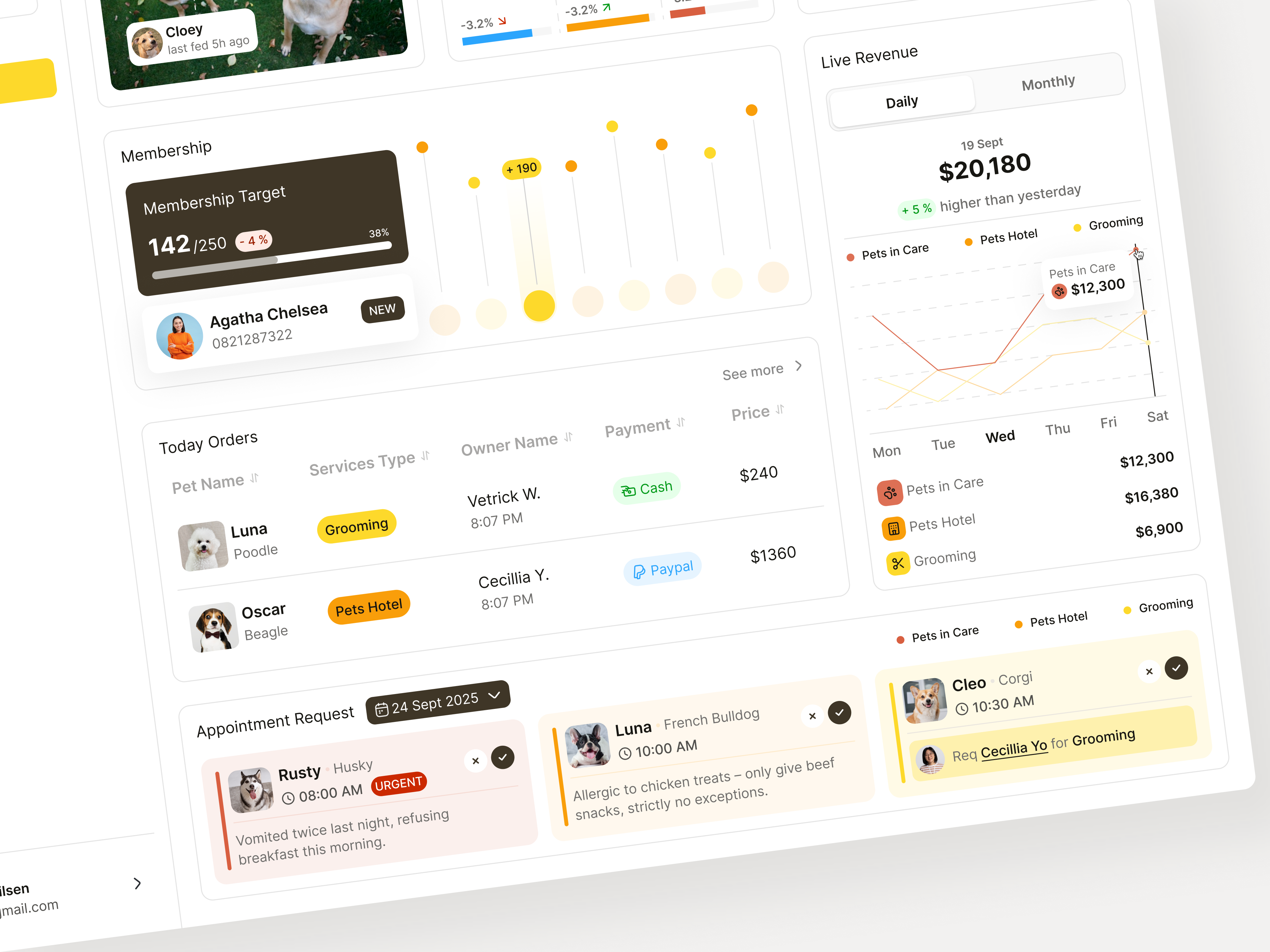 Example of Monthly Retainer | Saa S Design Partner