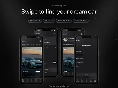 Automotive Resale Advertising Platform app apurba car mobile mobile app ui uiux ux