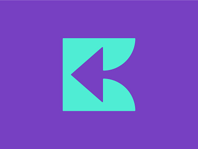 letter k arrow Logo arrow logo branding design geometric icon initial logo k logo letter k logo logotype minimalist monogram negative space symbol