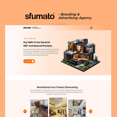 Sfumato – 3D Home Visualization Platform 3d branding graphic design ui