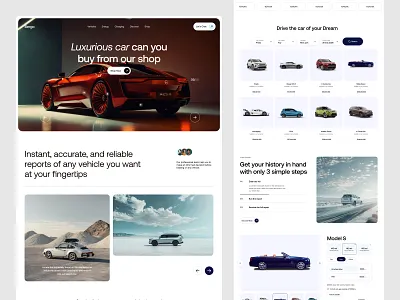 Car Buy, Sell & Rent Website Design auto dealer auto website automotive website car buy sel car dealership car marketplace car rental car selling platform car website landing page modern design product design rent a car responsive design ui design ux design vehicle listing vehicle marketplace web design website