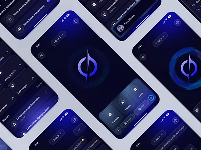 Grok - AI Mobile App UI ai ai app ai assistant app ai chatbot ai mobile app ai voice app app design artificial intelligence app chatbot conversational ai ios mobile app smart ai smart assistant ui design voice recognition