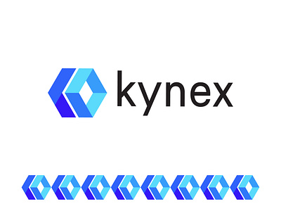 Hexagon, Polygon, Geometric, Isometric Modern Tech K letter logo branding corporate corporate branding creative logo freelance logo design geometric k logo hexagon k logo identity design k logo concept lettering logo logo mark logo symbol logos modern branding modern logo monogram print tech visual identity design
