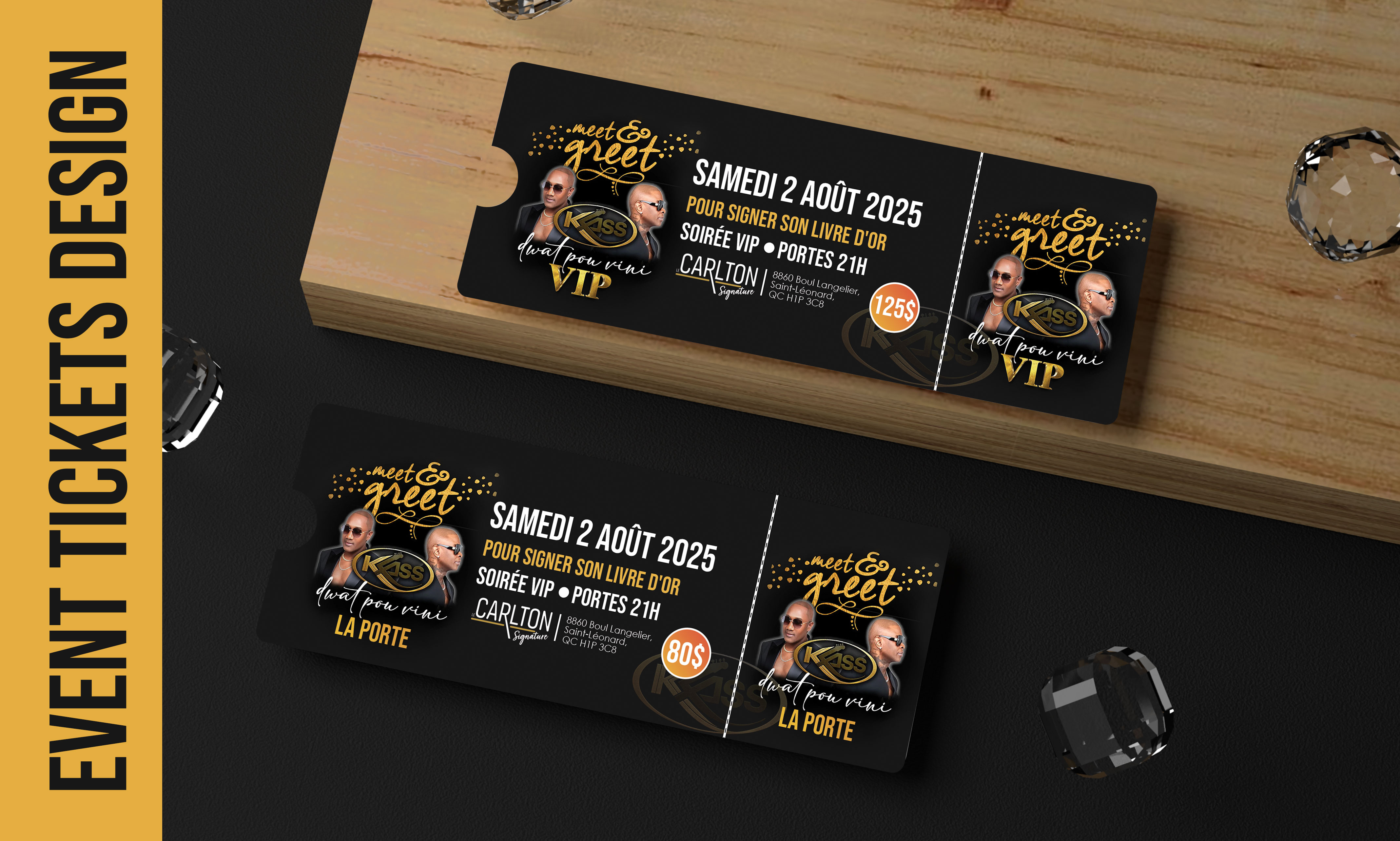 Event Tickets Design brand identity branding event ticket event ticket design logo logo branding printing design small ticket design stationery ticket design
