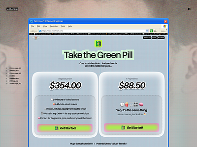 Retro Pricing Section bundle buy now ecom ecommerce pixel art pricing section retro