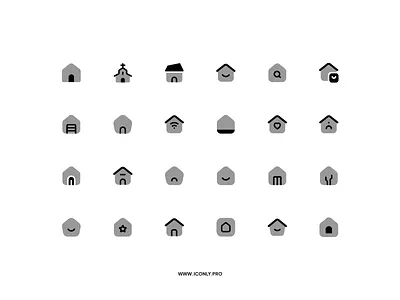 Iconly Pro, Home category! figma home home icon home logo house icon icon design icon pack icondesign iconly pro iconography iconpack icons iconset ui ux