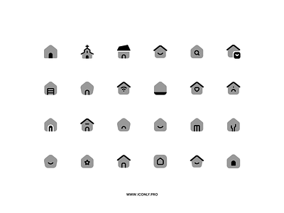Iconly Pro, Home category! figma home home icon home logo house icon icon design icon pack icondesign iconly pro iconography iconpack icons iconset ui ux