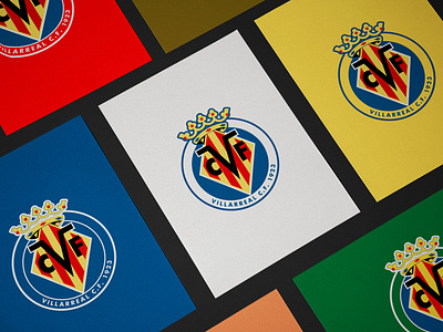 Villarreal C.F. Logo Redesign branding football badge football club logo redesign illustration villarreal villarreal c.f. logo redesign villarreal logo concept