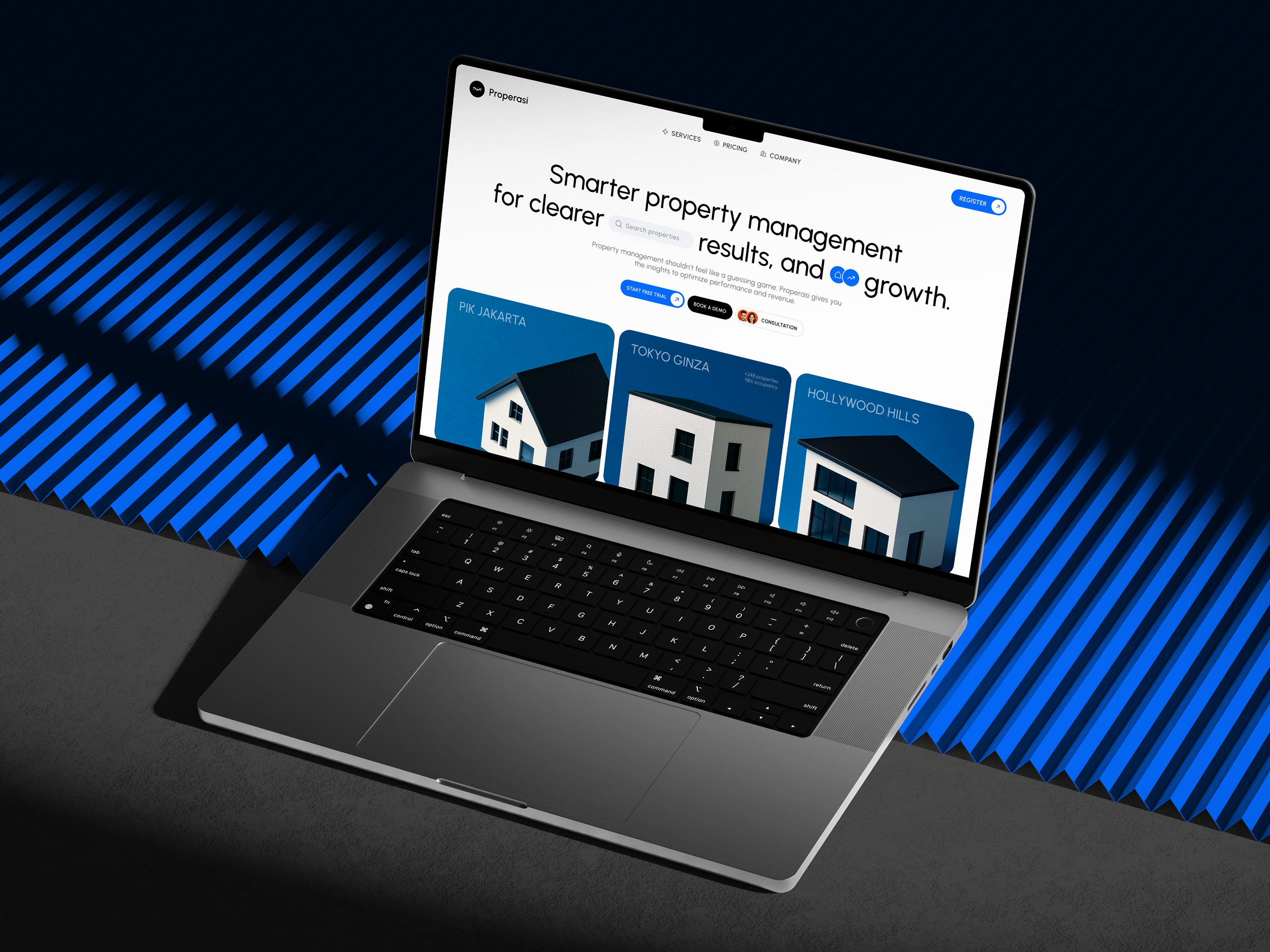 Example service media