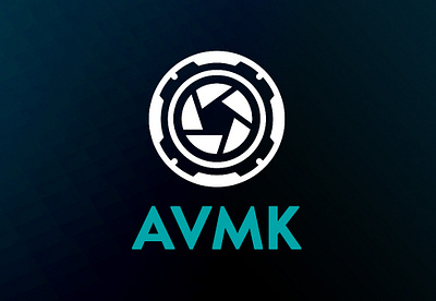 Audiovisual Media and Camera Logo aperture branding cinematography design graphic design kamera lens logo minimal mount