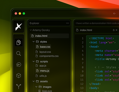 Xotoz - AI-Powered Code Editor ai branding code code editor design graphic design illustration logo software ui vector