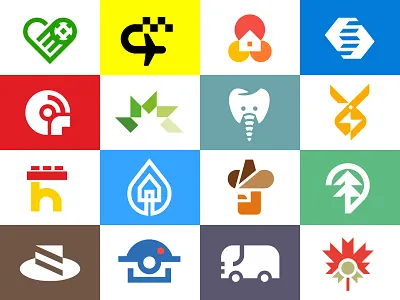 Logomark Collection 2022-2024 drop elephante football foto hat home house leaf lego logo maple mark moto napoleon tree