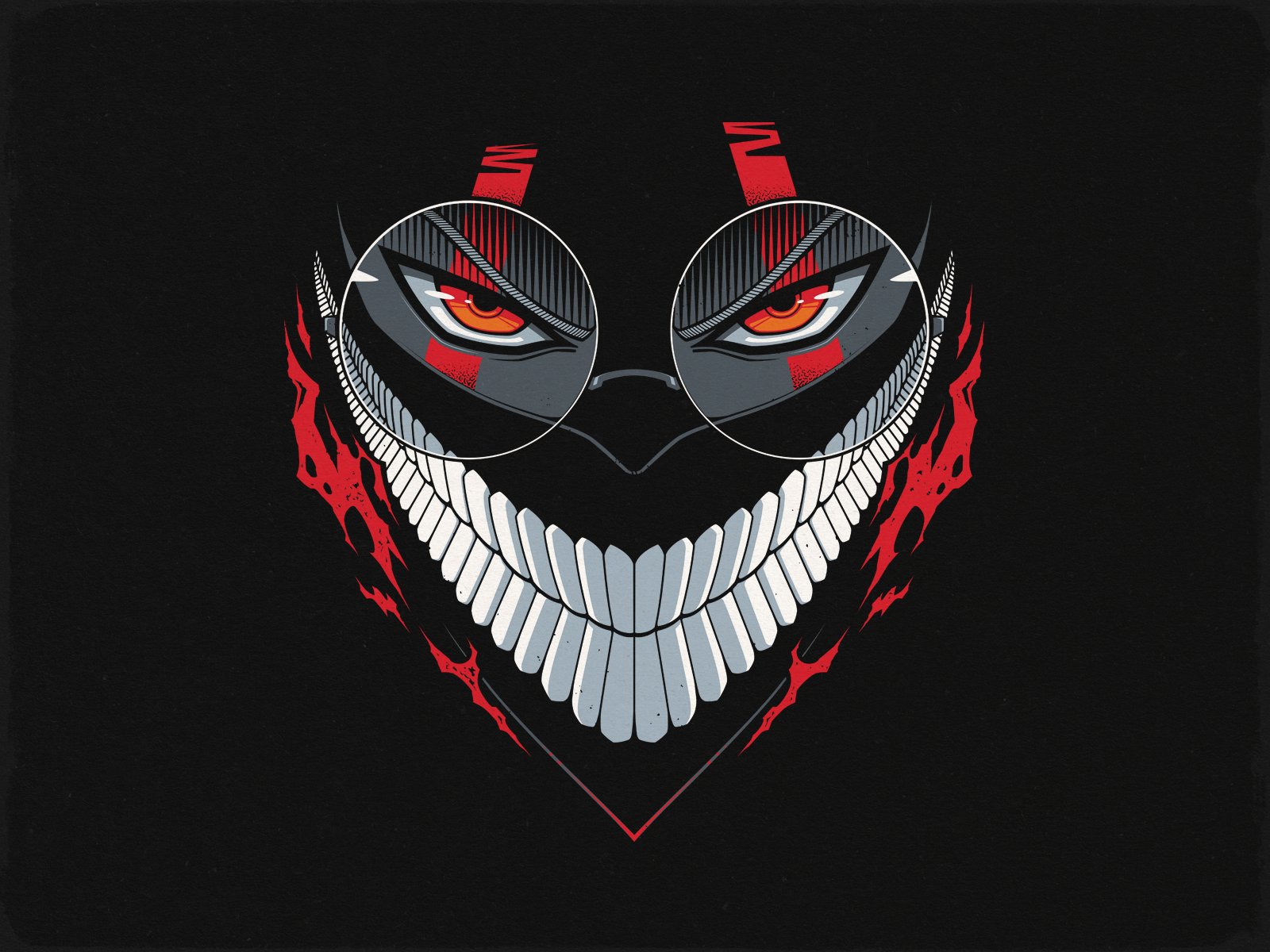 OK4RUN anime dan da dan dandadan design illustration manga okarun t shirt tee vector