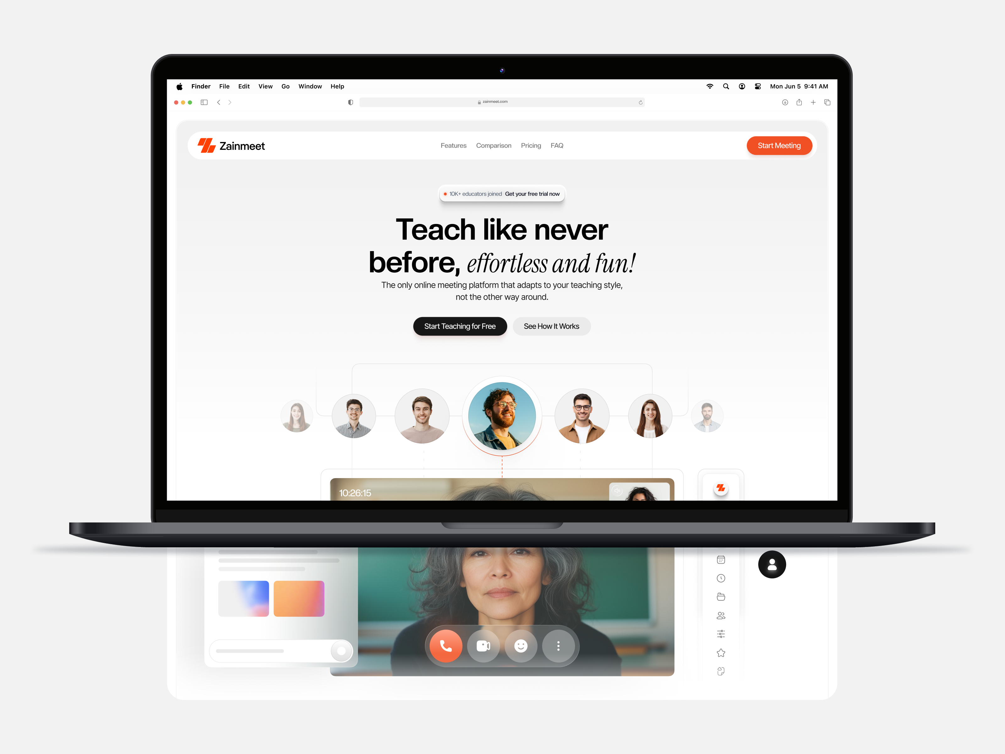 Example of Saa S Landing Page Design And Development