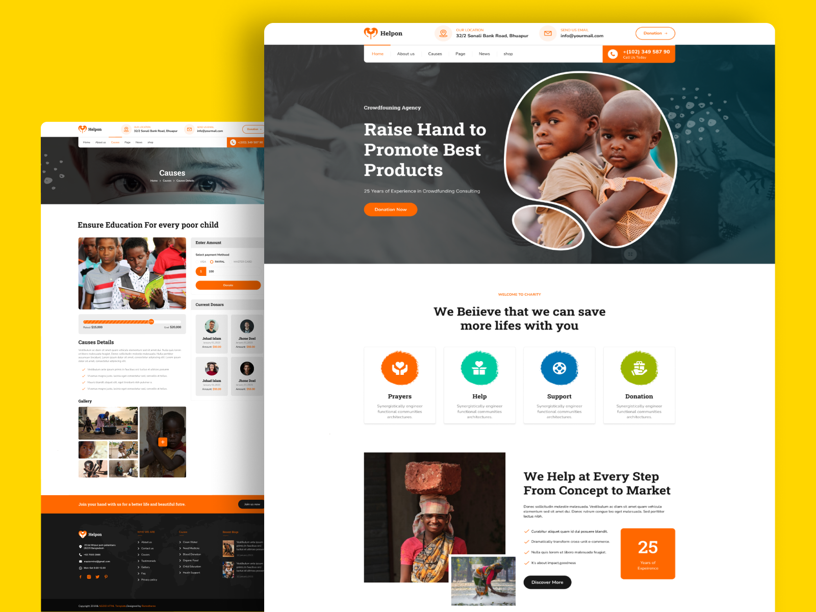 Example of Creative Web Page Design