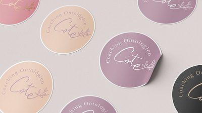 Sticker - Brand Identity brand design brand identity design feminine graphic design illustration logo minimalistic