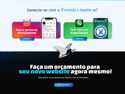 rodapé website CTA banner cta digital everson foote mayer rodapé ui ux webmaster website