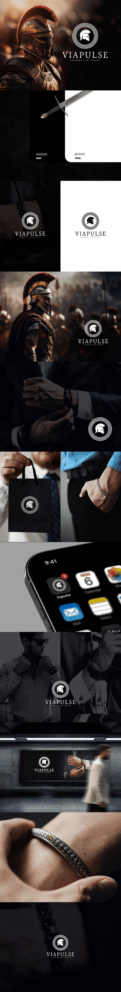 Branding and Visual Identity – VIAPULSE brand branding design graphic design logo logo design visual identity